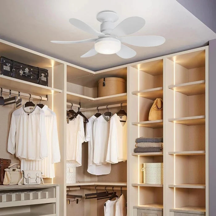 Ventilador de Teto com Luz e Controle Remoto 100W + BRINDE HOJE (Compre 1 Leve 3)