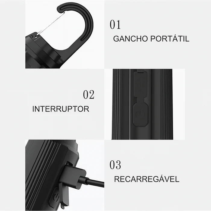 Lâmpada Solar Portátil ProLight 360